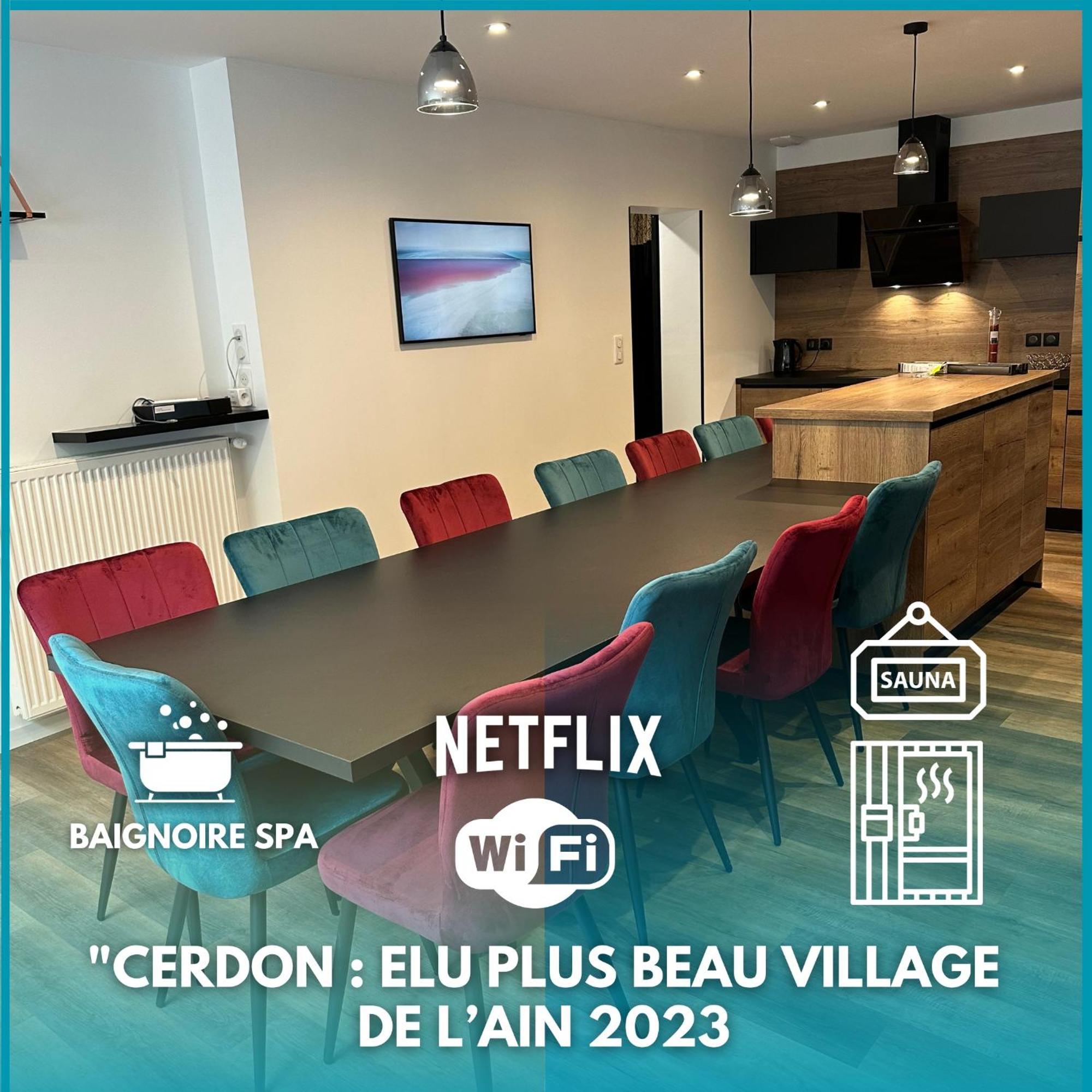 La Marionnade - Maison De Village, Sauna, Balneotherapie, Borne Ve Hébergement de vacances Cerdon (Ain)